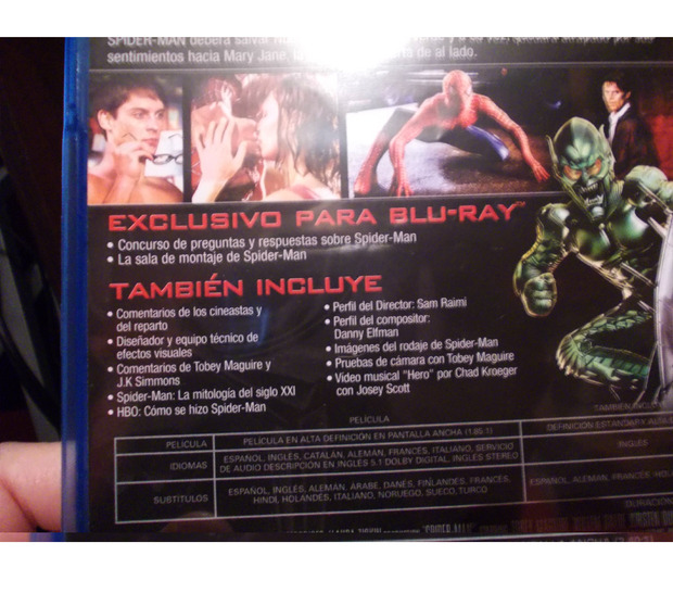 Spider-man (extras)