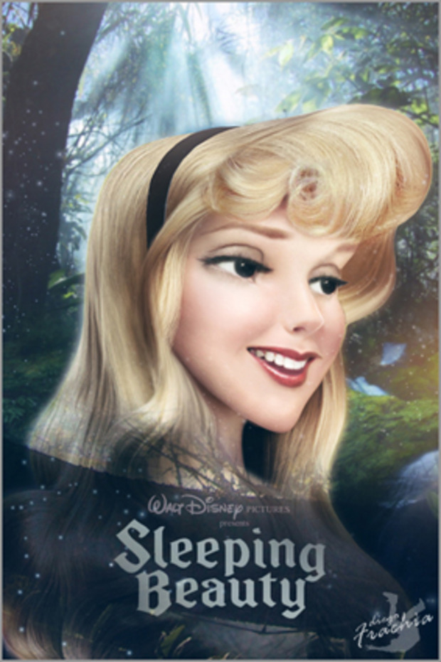 Diego Frachia FAN ART Disney -Aurora-