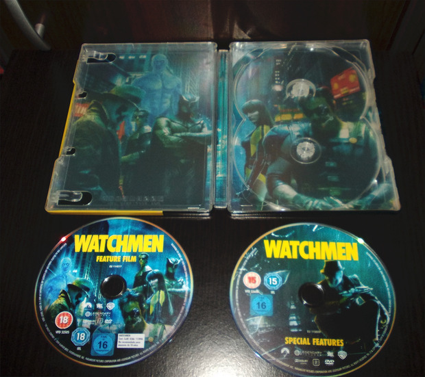 Watchmen (Steelbook DVD) -Interior-