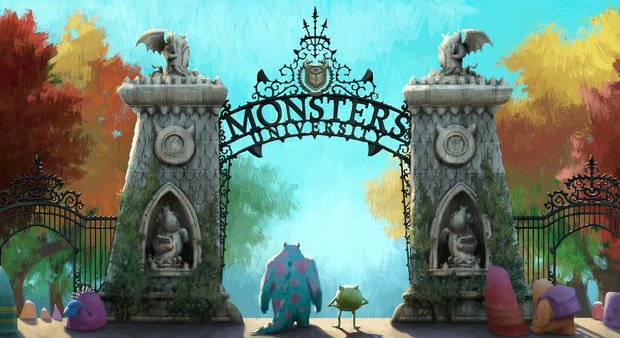 Monsters University -concept art-