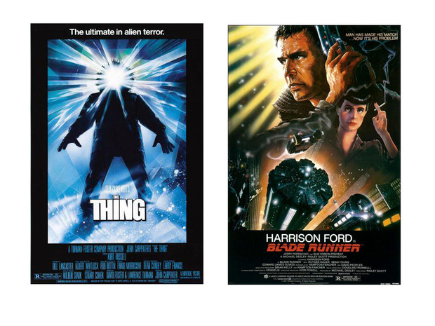 Hoy se cumplen 30 años del estreno de La cosa y Blade Runner. Un gran año 1982!