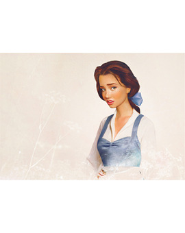 Princesa Disney hiperrealista.Bella