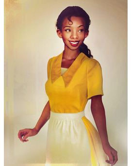  Princesa Disney hiperrealista.Tiana