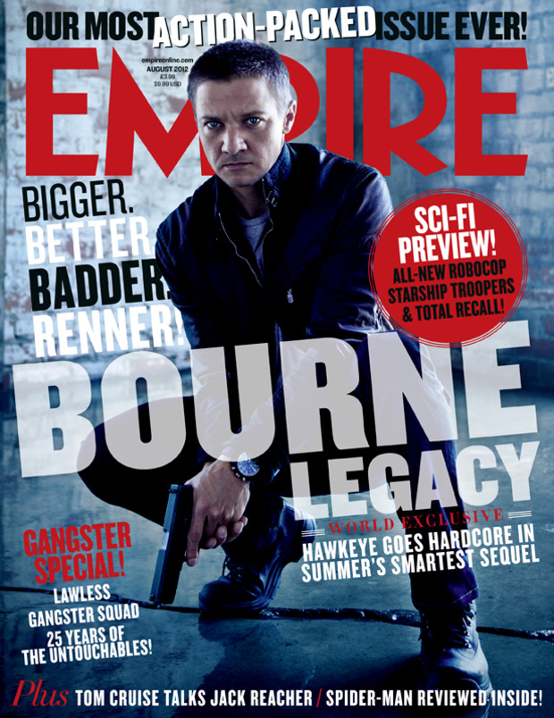 Empire's New Bourne Legacy Cover The name's Renner, Jeremy Renner