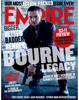 Empire's New Bourne Legacy Cover The name's Renner, Jeremy Renner