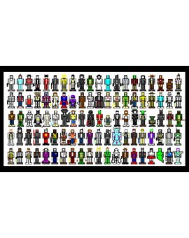 Empire Twitter follower @i_nesbot (https://twitter.com/#!/i_nesbot) has made this fantastic image on MS Paint. That's right, Paint. Incredible.   Anyway, can you recognise all 100 film characters here?
