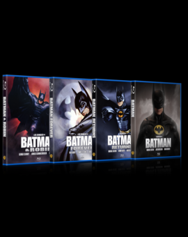 Batman Collection Blu Ray Custom Cover (Caratula No Oficial)