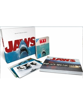  Jaws Blu-ray	SteelBook Special Collector's Edition mit Bildband engl. exklusiv bei Amazon.de | Der Weiße Hai
