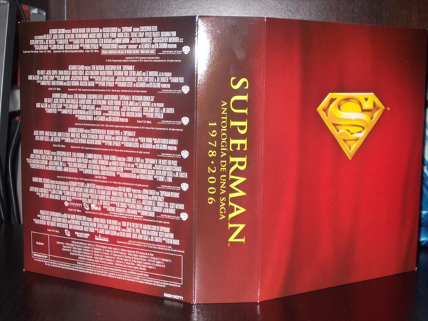 Superman La antología -digipack- (parte de fuera)
