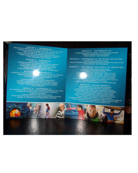 Superman La antología -digipack- (parte de dentro)