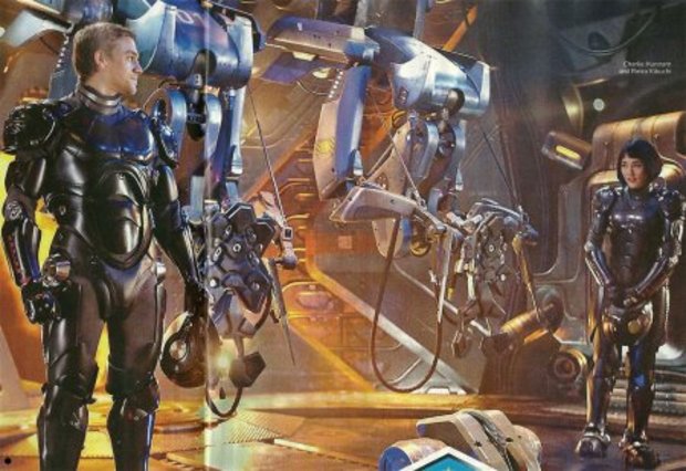  ‘Pacific Rim’, primera fotografía con Hunnam y robots made by Del Toro 