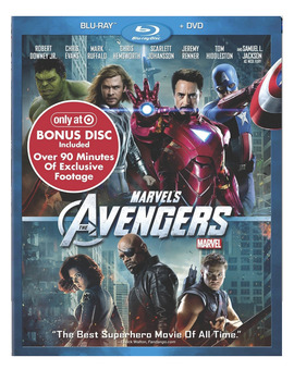 The Avengers Blu-ray		 Target Exclusive with Bonus Disc / Blu-ray + DVD