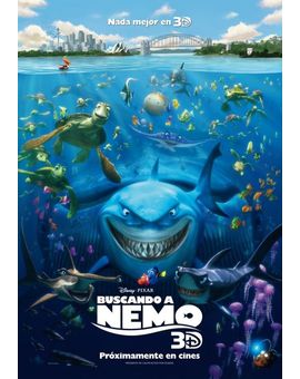 Finding Nemo will return to theaters in 3D September 14th and will be released on Blu-ray for the first time December 4th!  