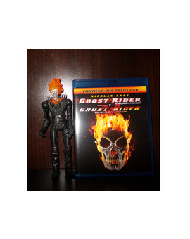 Pack Ghost Rider + figura NOmotorista Fantasma