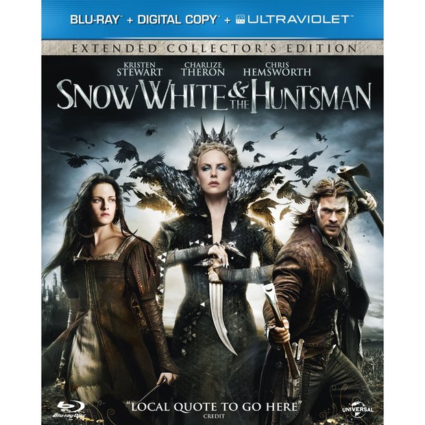 Snow White & the Huntsman Blu-ray		 Extended Collector's Edition / Blu-ray + UV Digital Copy
