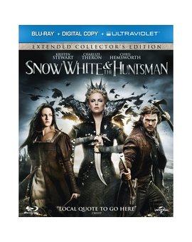 Snow White & the Huntsman Blu-ray		 Extended Collector's Edition / Blu-ray + UV Digital Copy