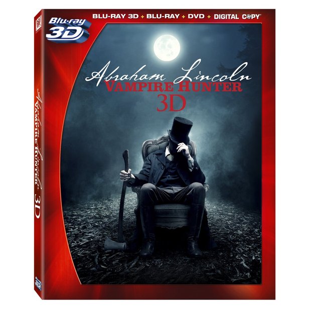  Abraham Lincoln: Vampire Hunter 3D Blu-ray		 Blu-ray 3D + Blu-ray + DVD + Digital Copy