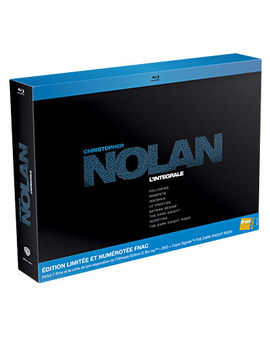 Christopher Nolan - L'intégrale 7 Films + la carte de pré-réservation "The Dark Knight Rises" – Edition Fnac- Blu-Ray