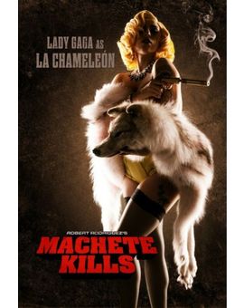 Lady Gaga, en el papel de la sensual La Chameleón.Machete Kills