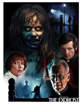 Impresionante obra de Christopher Franchi sobre El Exorcista