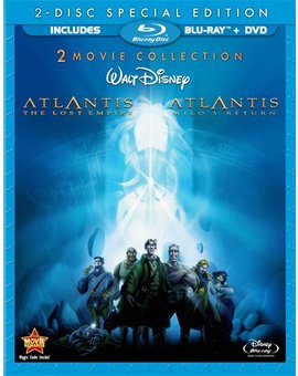 Edición USA.Atlantis, el imperio perdido" que incluirá también "Atlantis 2:el regreso de Milo