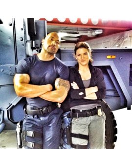 ‘Fast & Furious 6′, primer pic de rodaje. La Roca, más roca que nunca