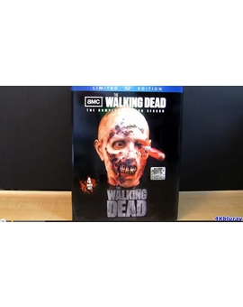 The Walking Dead Zombie statue limited edition blu-ray complete second season