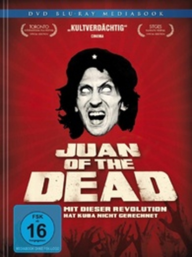 Juan of the Dead- Collectors Edition Blu-ray		 Mediabook und T-Shirt Gr. XL / exklusiv bei Amazon.de / Juan de los Muertos / Blu-ray + DVD