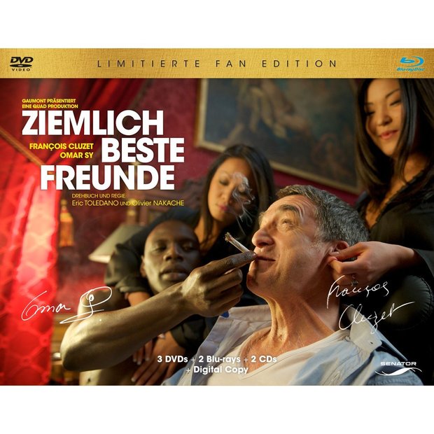 Ziemlich beste Freunde - Fan Edition [Blu-ray + DVD] [Limited Edition]