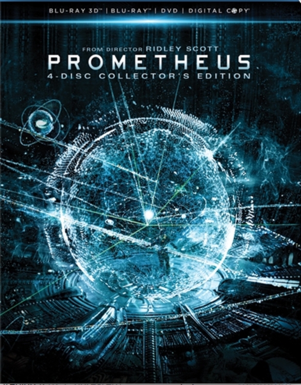 Prometheus 3D Blu-ray	 Blu-ray 3D + Blu-ray