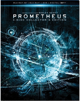 Prometheus 3D Blu-ray	 Blu-ray 3D + Blu-ray