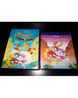 Los Rescatadores en Cangurolandia  -Portada- (Ediciones DVD y Blu-ray)