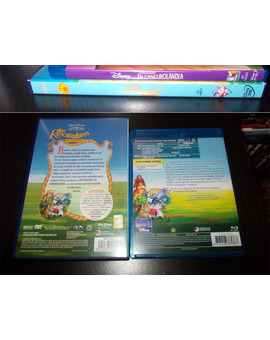 Los Rescatadores en Cangurolandia -Lomo,Contraportada- (Ediciones DVD y Blu-ray)  