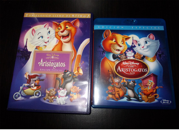 Los Aristogatos -Portada- (Ediciones DVD y Blu-ray)