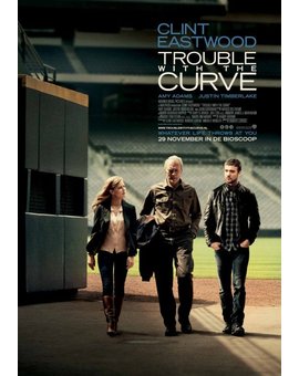 ‘Trouble with the Curve’, póster international. Mr. Eastwood returns