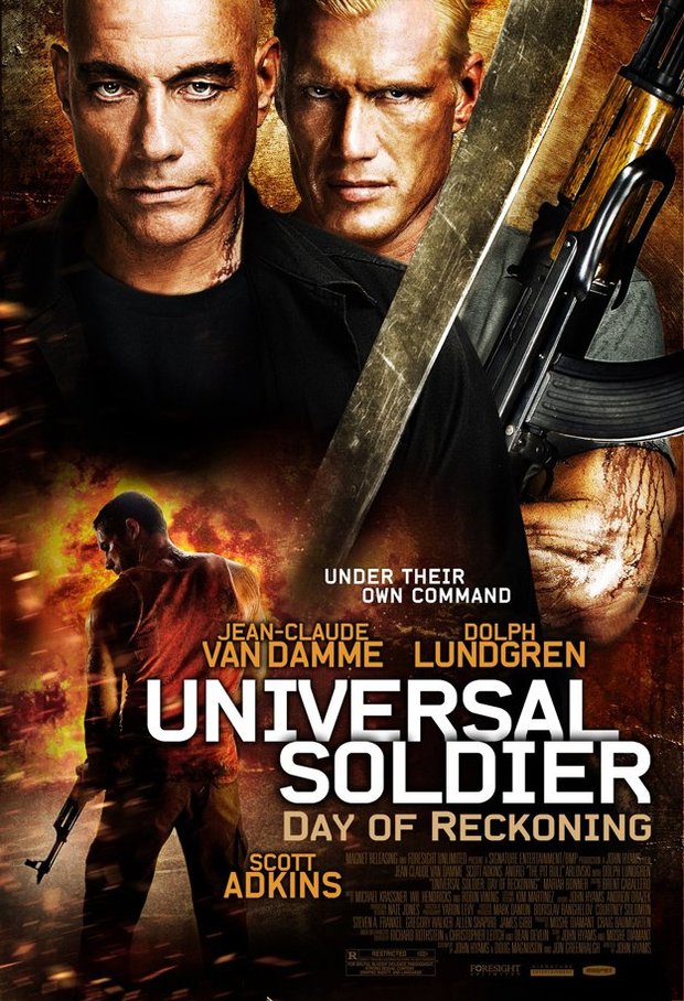 ‘Universal Soldier: Day of Reckoning’, póster. The Expendables B