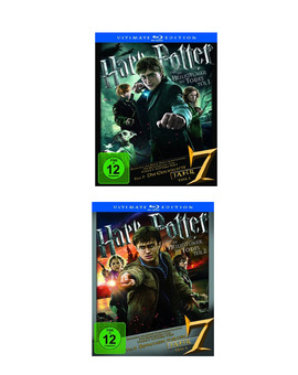 Harry Potter and the Deathly Hallows Blu-ray Part 1-2  Ultimate Edition / Harry Potter und die Heiligtümer des Todes: Teil 1