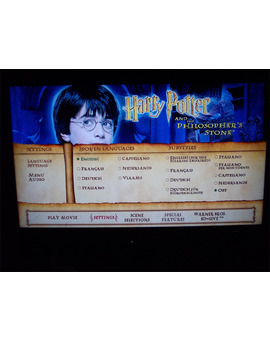 Audio y Subtitulos - Harry Potter e la pietra filosofale (+libro) (ultimate collector's edition) [Italia] [Blu-ray]