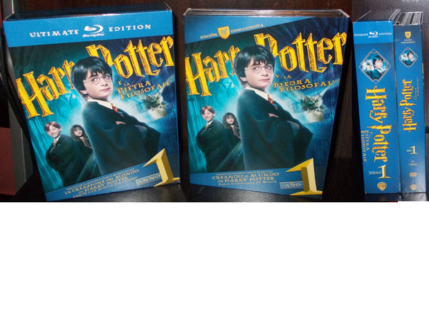 Harry Potter y la Piedra Filosofal  - Ultimate Collectors Edition -Edición DVD España/Blu-ray Italia