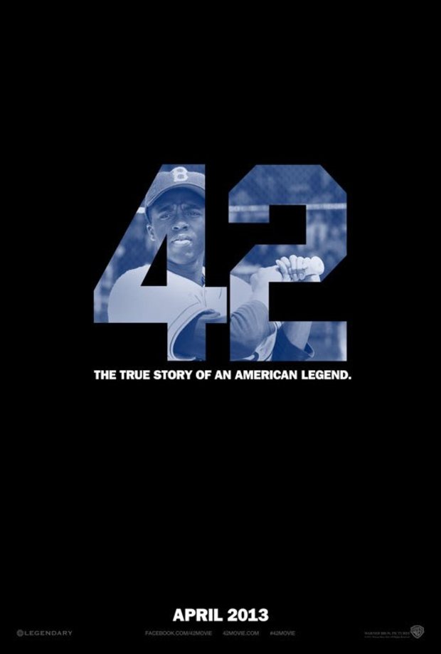  ‘42′, póster y tráiler. La verdadera historia de una leyenda americana