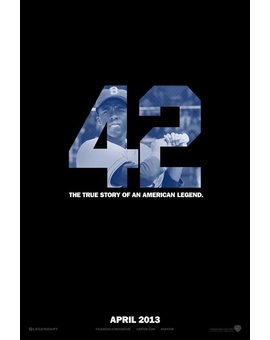  ‘42′, póster y tráiler. La verdadera historia de una leyenda americana