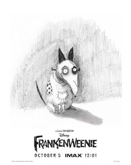 Frankenweenie, 2012 --póster--