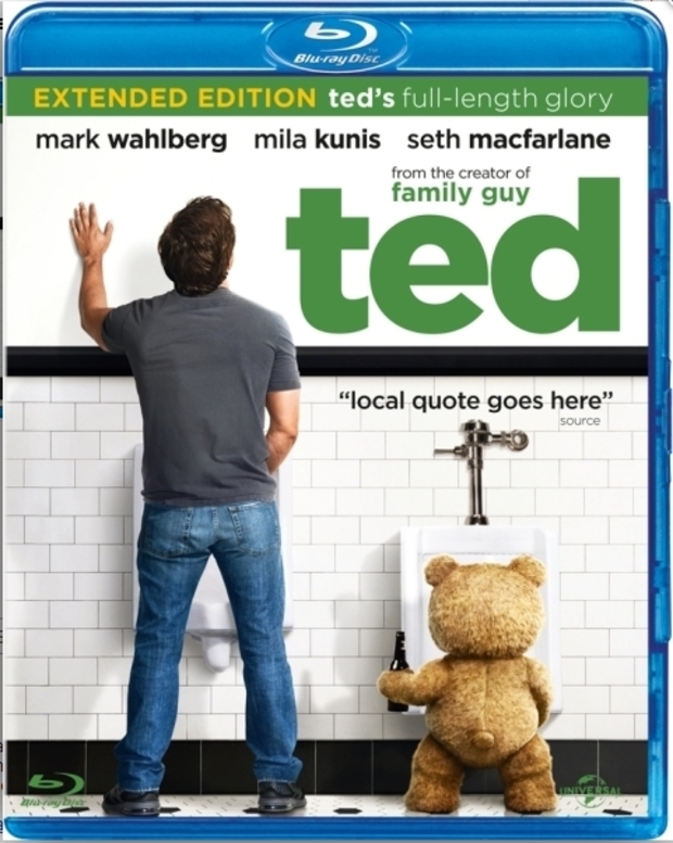 Ted Blu-ray		 Extended Edition / Blu-ray + UV Digital Copy
