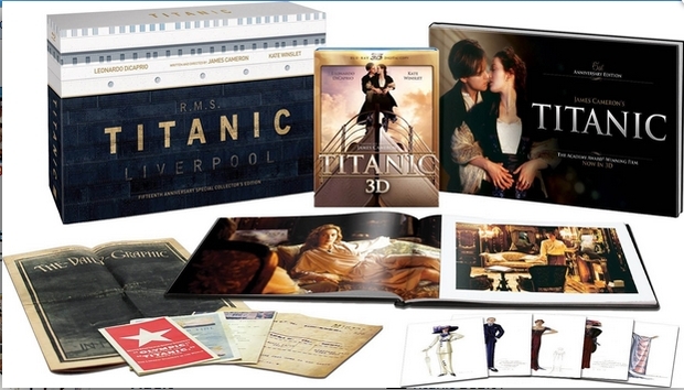 Titanic 3D Blu-ray		 Limited Collector's Edition / Blu-ray 3D + Blu-ray