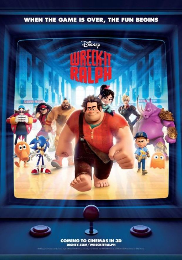 Póster Wreck-It Ralph.¿Están todos?