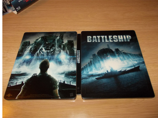 Battleship Steelbook - portada y contraportada -