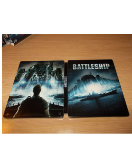Battleship Steelbook - portada y contraportada -
