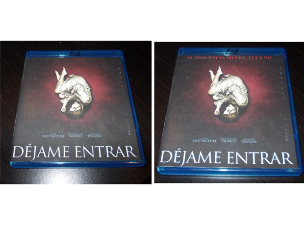 Déjame entrar diseño caratula (blu-ray).Caratula gracias a papa gorila