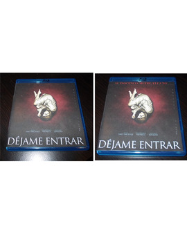 Déjame entrar diseño caratula (blu-ray).Caratula gracias a papa gorila