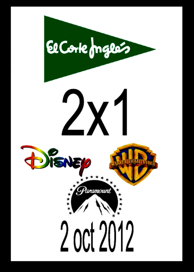 2 oct 2012 - 2x1 Disney,Warner y Paramount. ECI